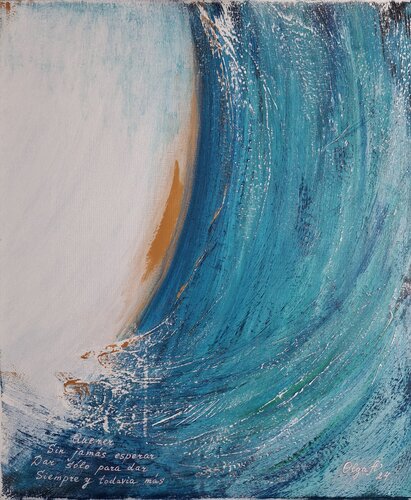 Impulso de Luz by Olga Abrakhimova, Painting for Sale on Select