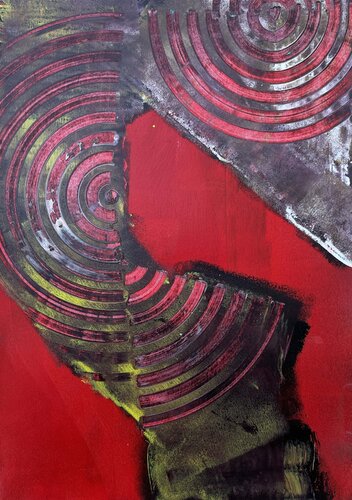 Latido Interior by Garay Art, Painting for Sale on Select