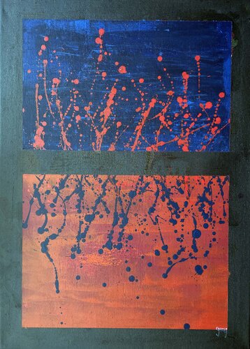 Hidden Layers on Layers A1 by Garay Art, Painting for Sale on Select