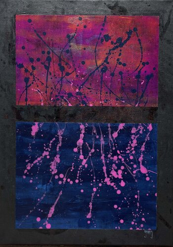 Hidden Layers on Layers A5 by Garay Art, Painting for Sale on Select