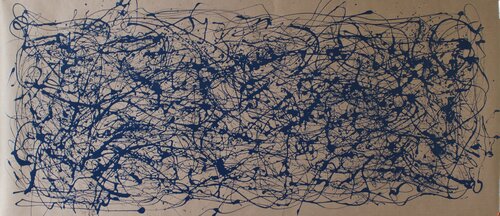 Blue  Energy by Garay Art, Painting for Sale on Select