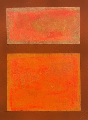 Anatomy of the Orange Gesture A4 006 by Garay Studio, Painting for Sale on Select