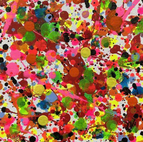 P001 Little style Pollock by Garay Studio, Painting for Sale on Select