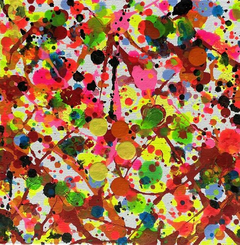 P002 Little style Pollock by Garay Studio, Painting for Sale on Select