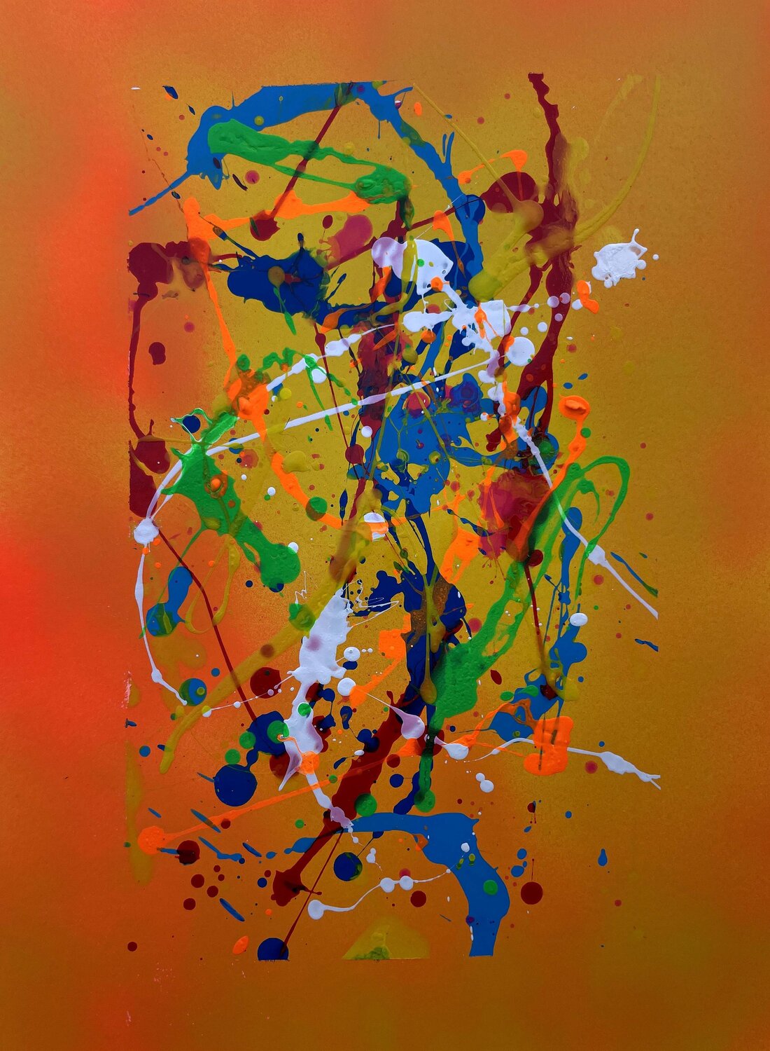Anatomy of the Gesture 02 Garay Studio Original painting for sale