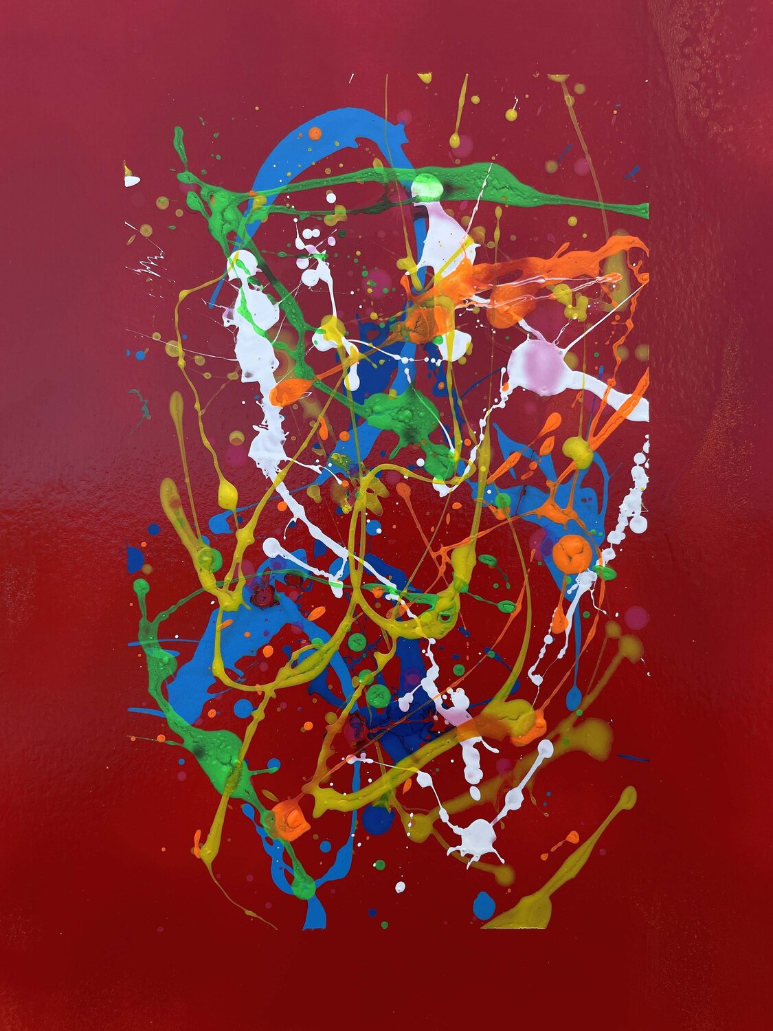 Anatomy of the Gesture 03 Garay Studio Original painting for sale