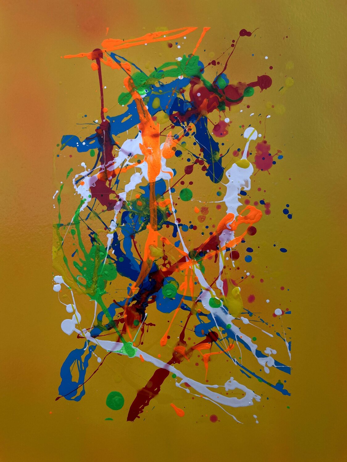 Anatomy of the Gesture 04 Garay Studio Original painting for sale