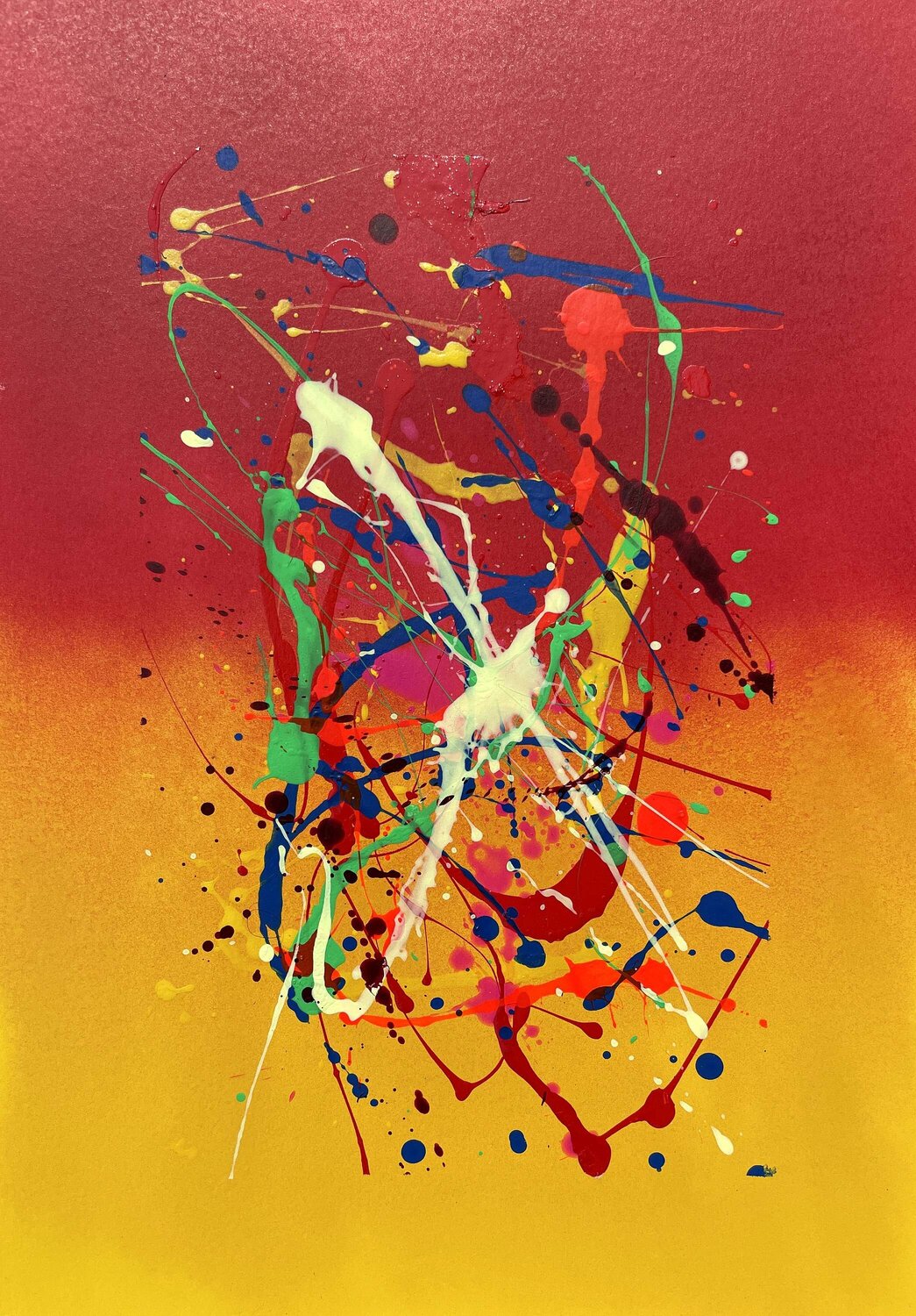 Anatomy of the Gesture 07 Garay Studio Original painting for sale