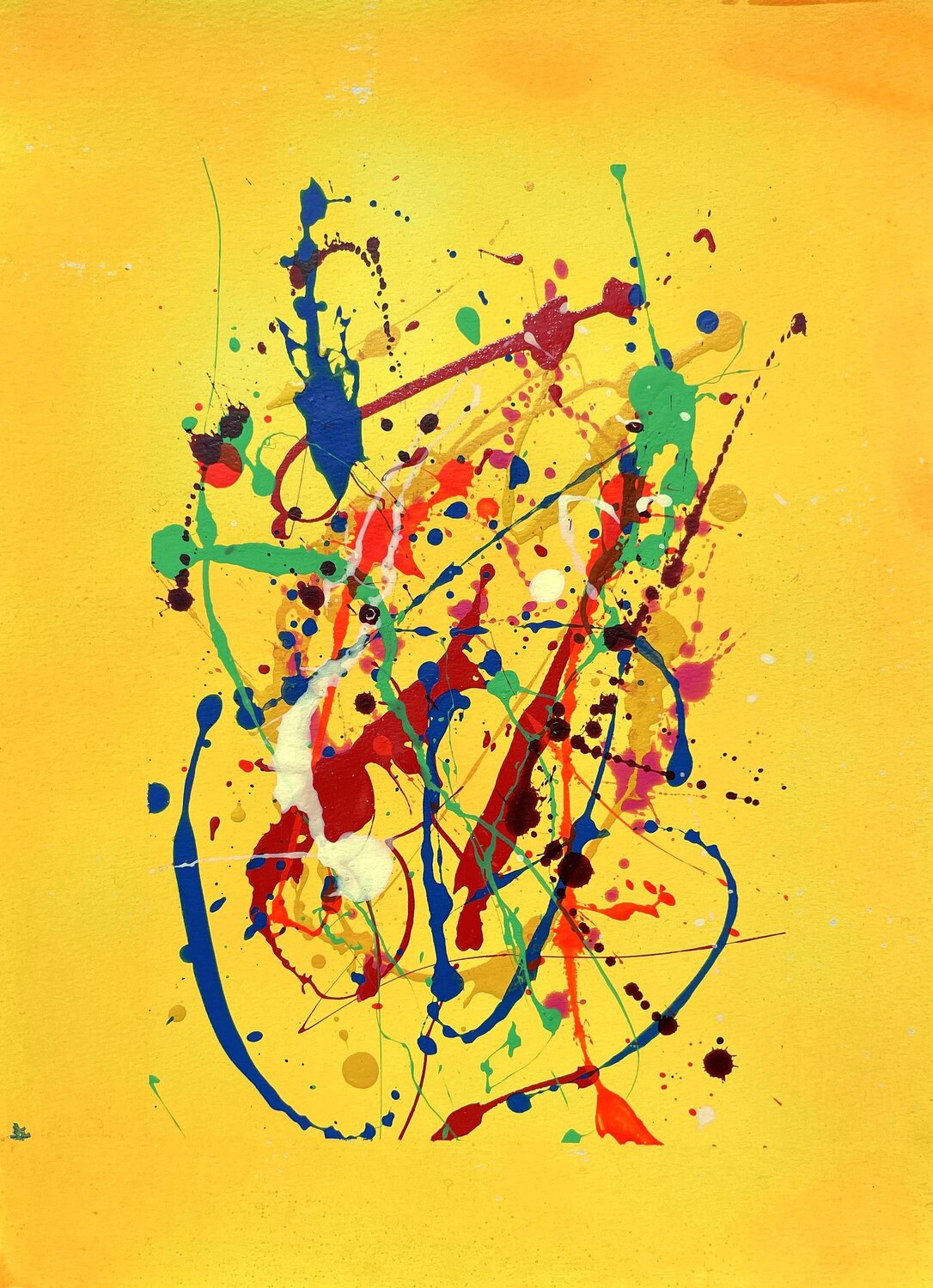 Anatomy of the Gesture 13 Garay Studio Original painting for sale