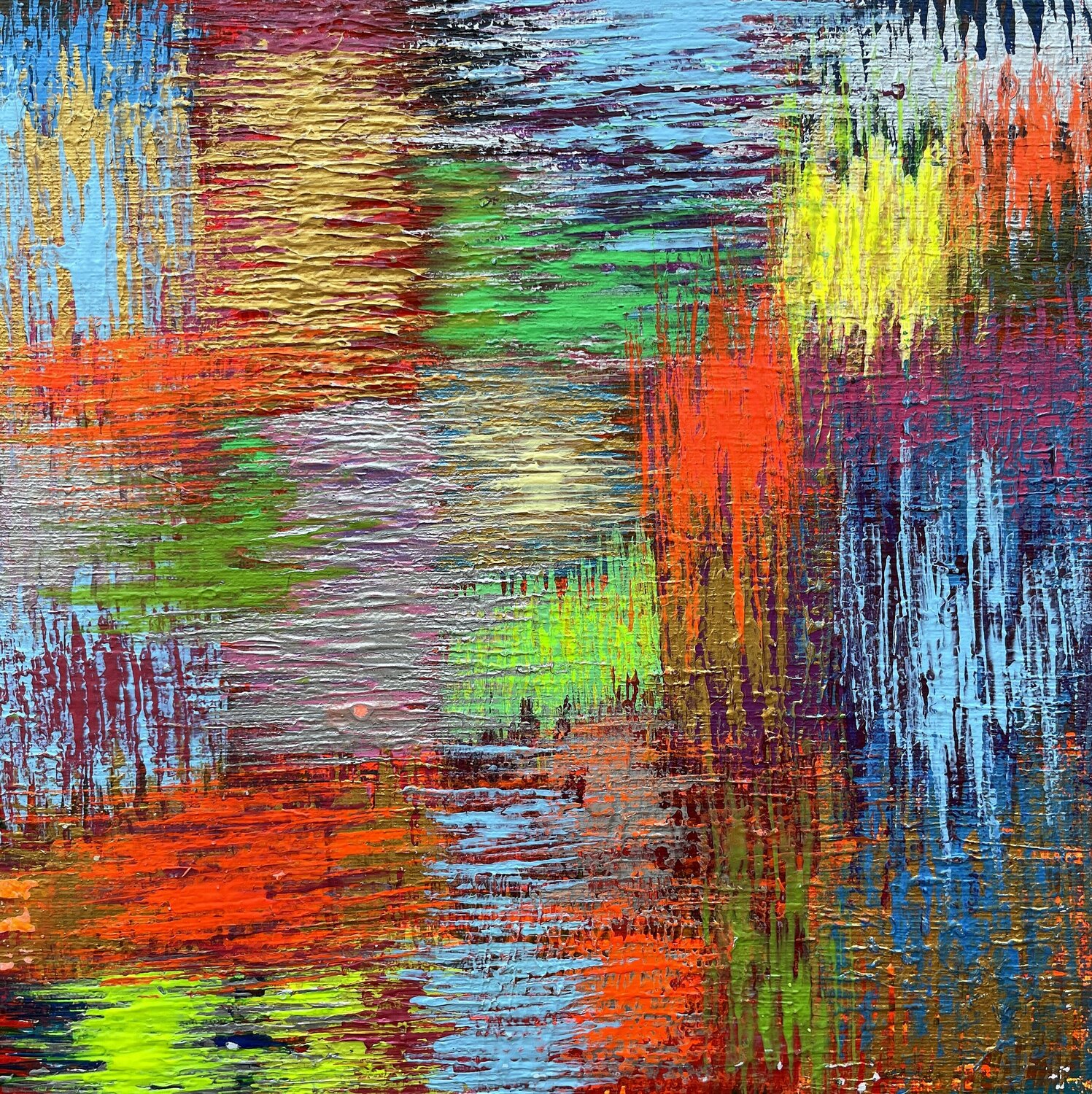 Unpredictable Act 001 Garay Studio Original painting for sale