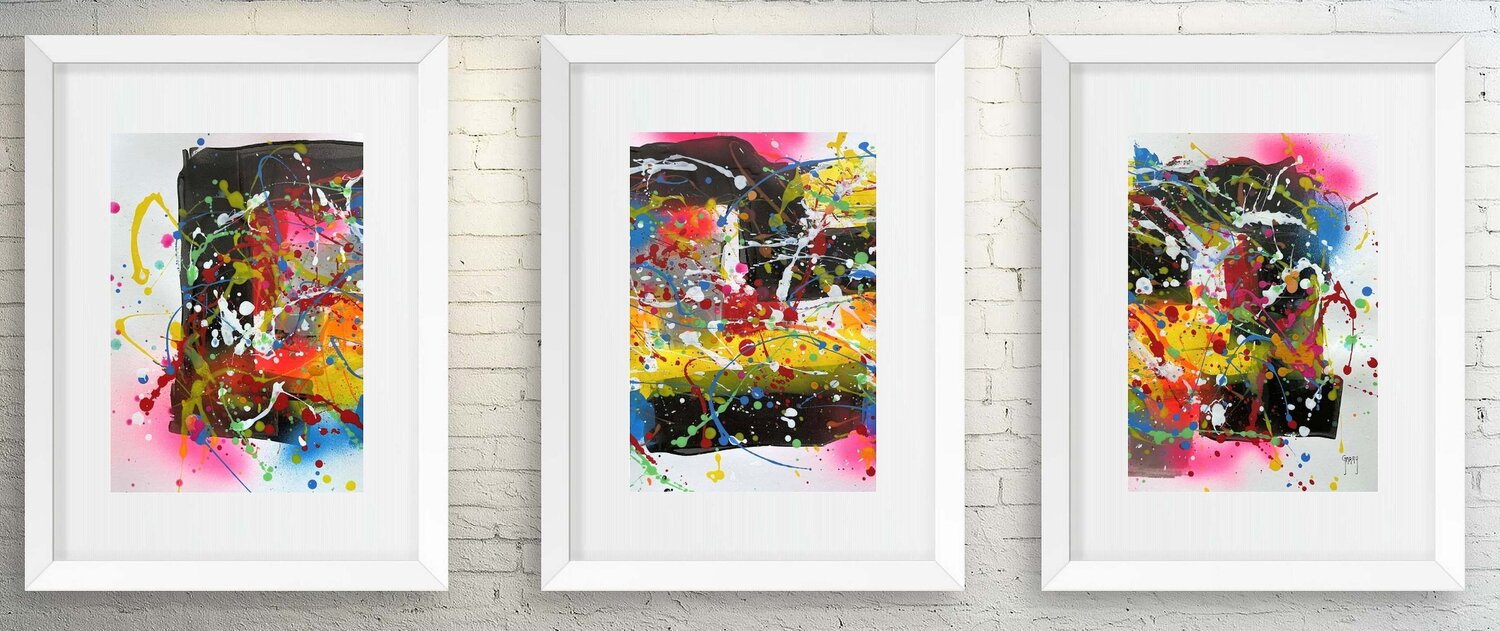 Anatomy of the Gesture 15 Artpeight Gallery Original painting for sale