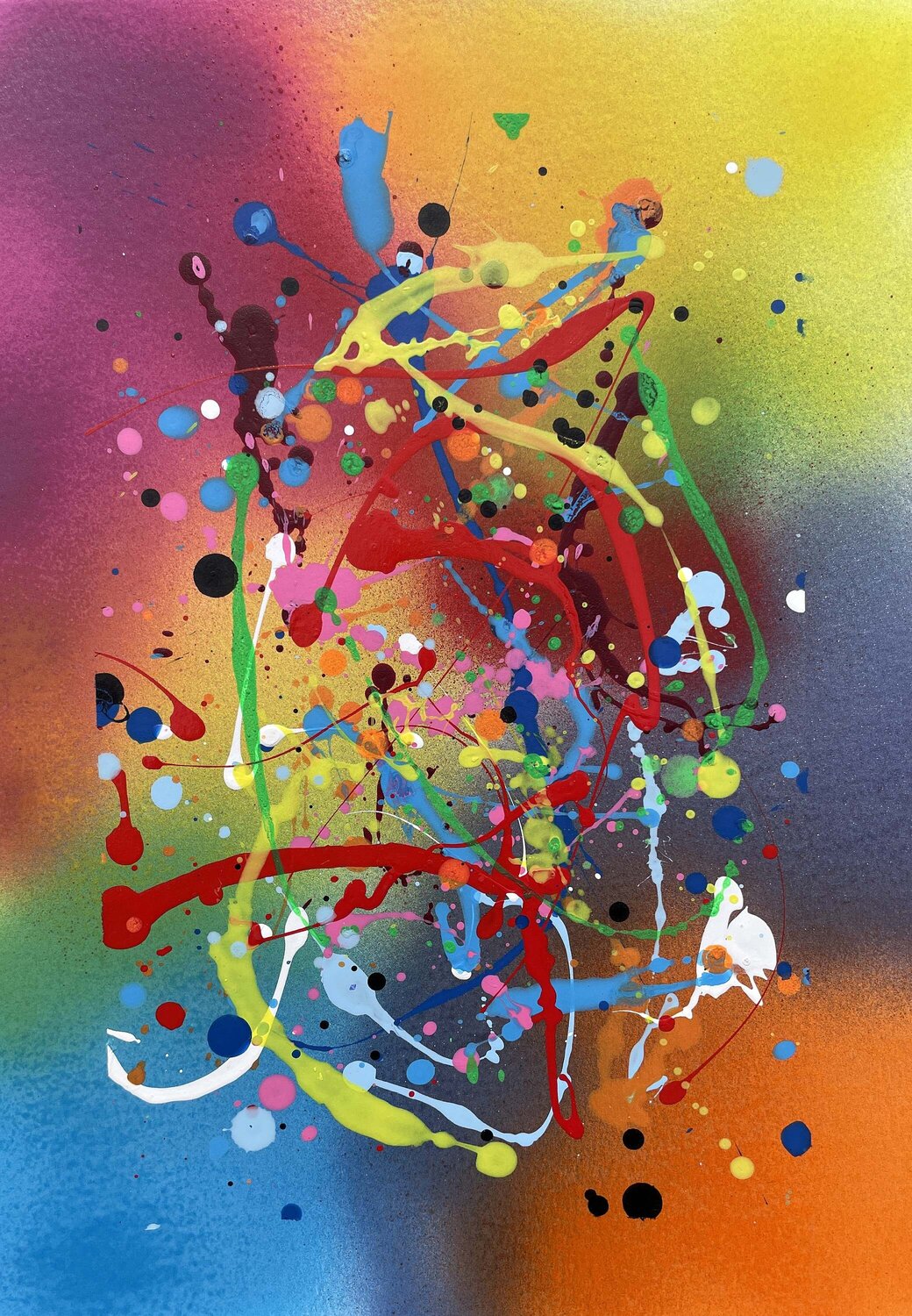 Anatomy of the Gesture 17 Artpeight Gallery Original painting for sale