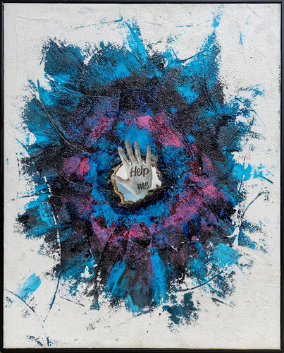 Help Me! by Natasha Haydon, Painting for Sale on Select
