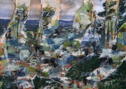 Torn World by Natasha Haydon, Painting for Sale on Select