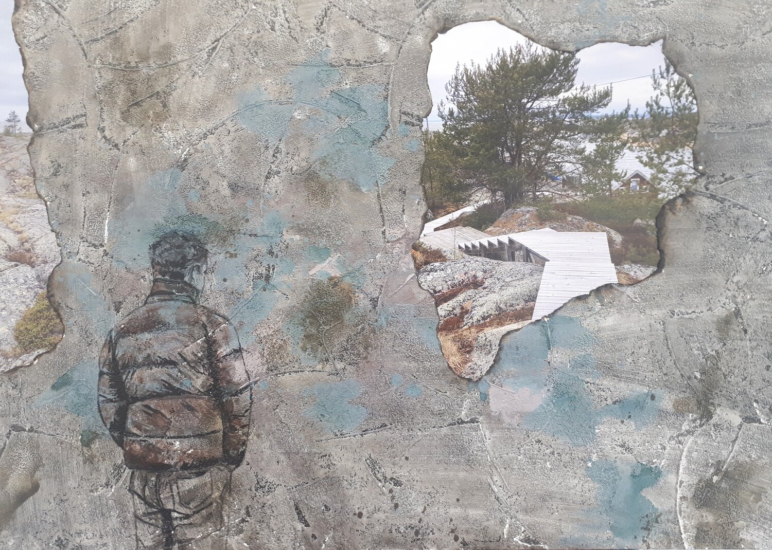 The Other Side II Natasha Haydon Original painting for sale