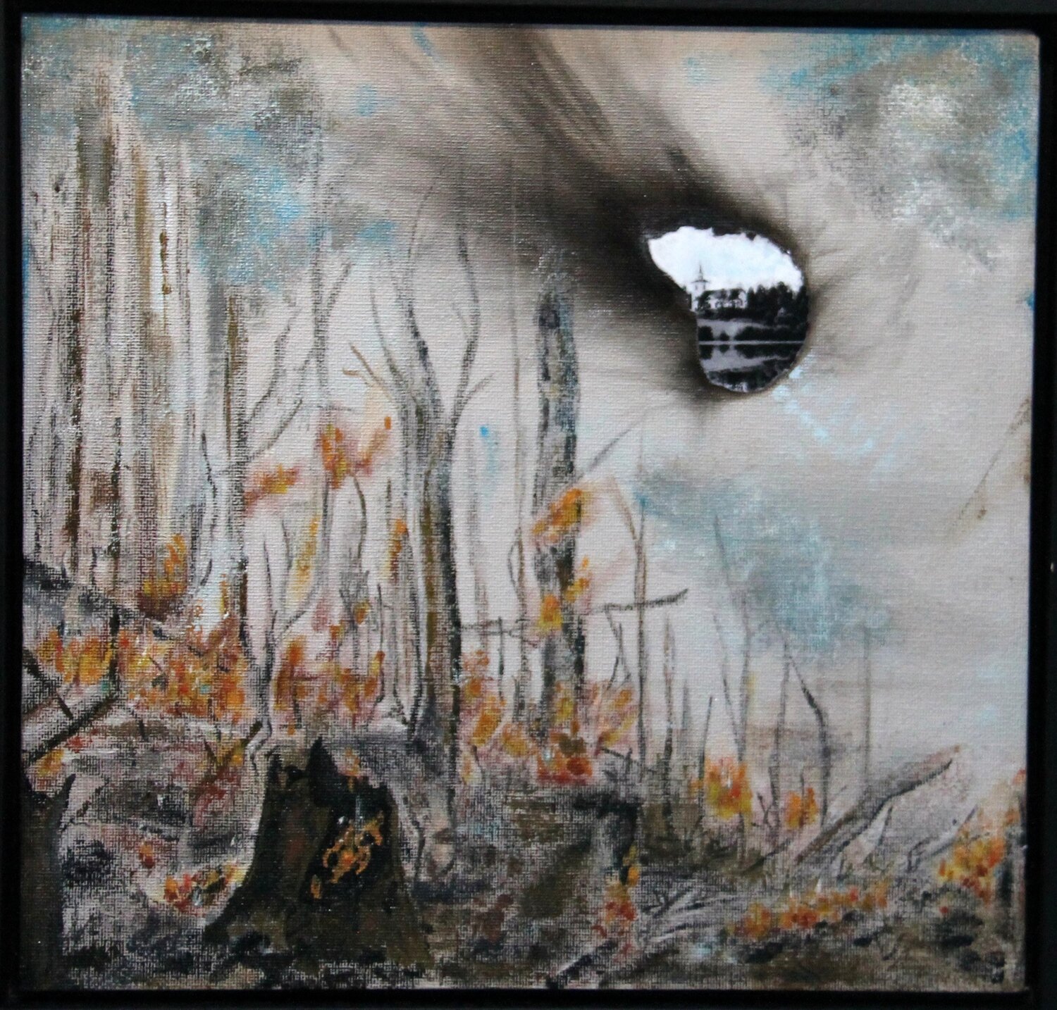 From the Ashes Natasha Haydon Original painting for sale