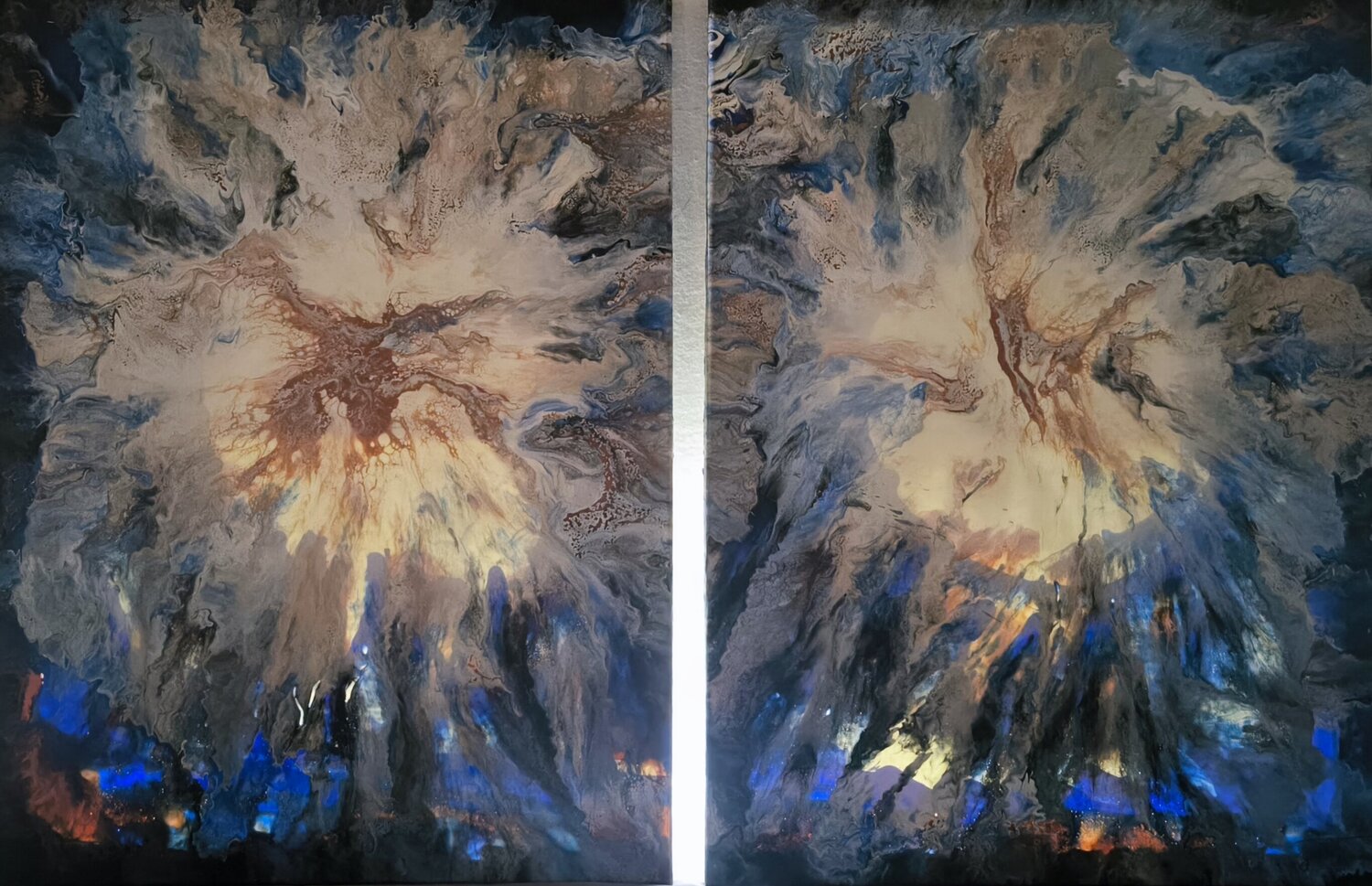 Hyperspace jerin kruja Original painting for sale