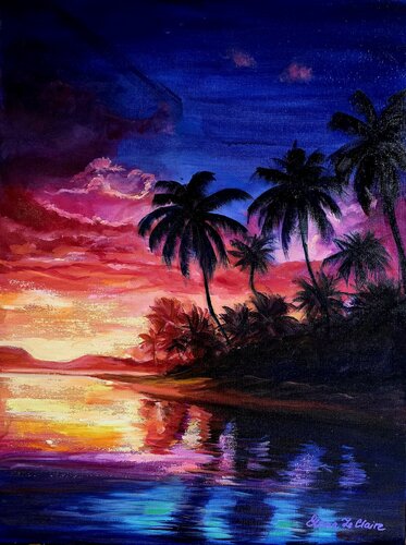 Key West Magic by ELENA LE CLAIRE, Painting for Sale on Select
