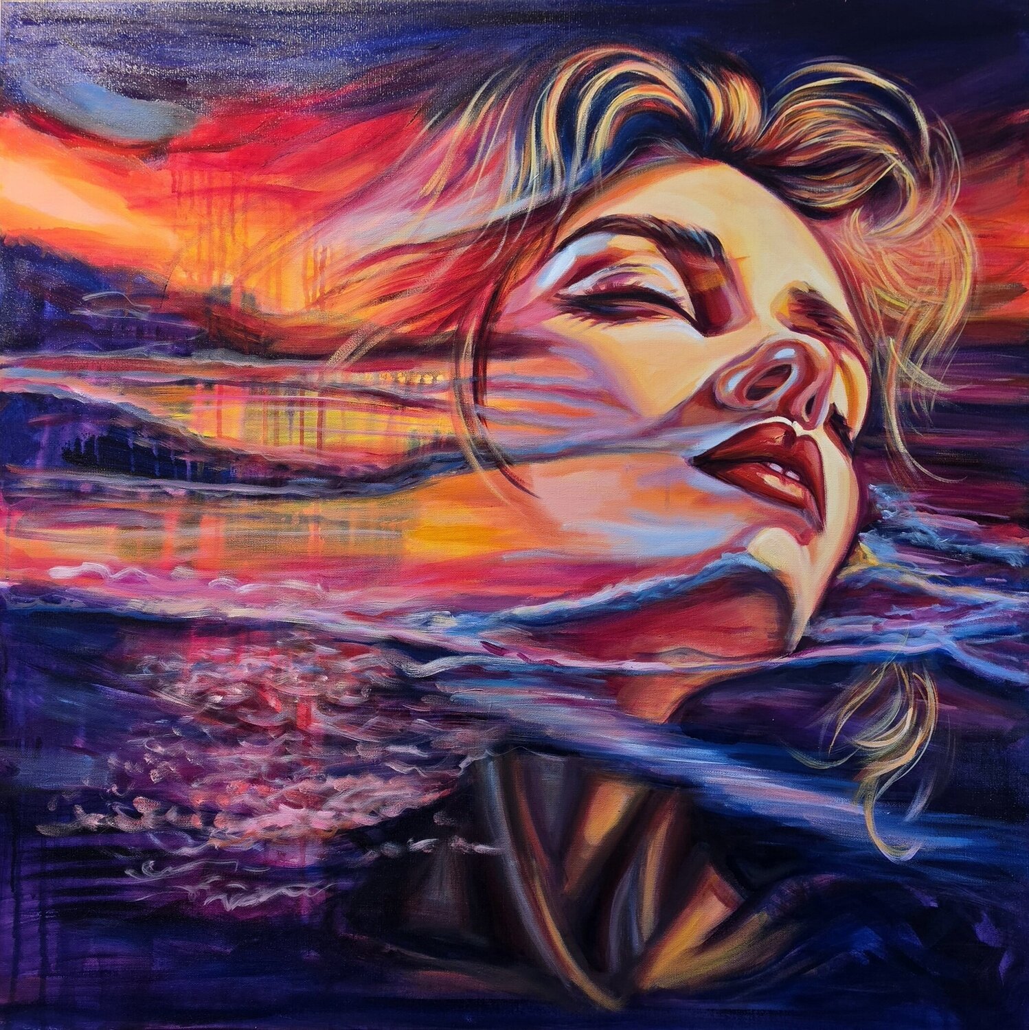 Return to Myself ELENA LE CLAIRE Original painting for sale