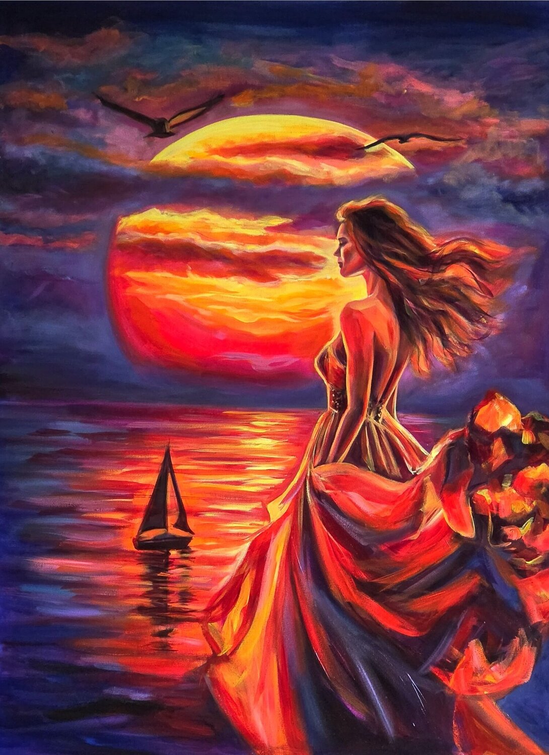 Where Hope Begins ELENA LE CLAIRE Original painting for sale