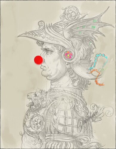 The Fool of War von Gerardus Cornielje Baron von Sachsen, Zeichnungen kaufen auf Select