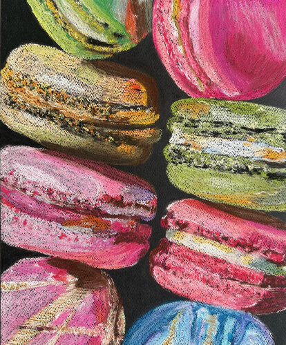 Macaron Crush by Alina Timoshenko, Drawing for Sale on Select