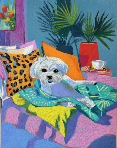 Sunday Morning by Alina Timoshenko, Drawing for Sale on Select