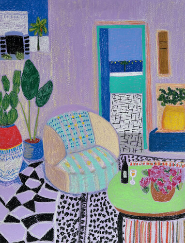 A Little Escape by Alina Timoshenko, Drawing for Sale on Select