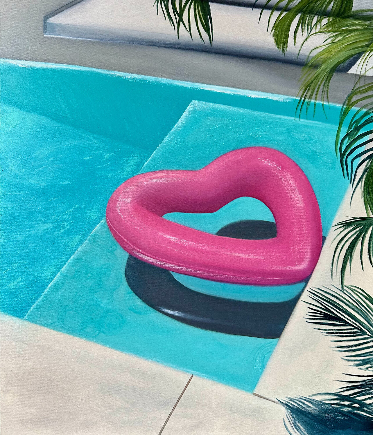 Swimming Pool Alina Timoshenko Original painting for sale
