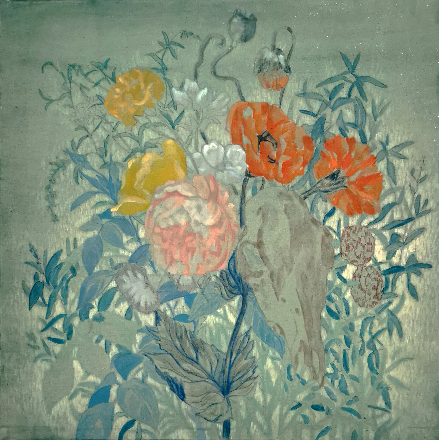 Cespuglio dell'Altrove II Elisa Zadi Original painting for sale