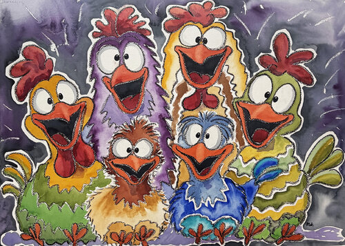 Adorable by Myrjam De Keyser, Painting for Sale on Select