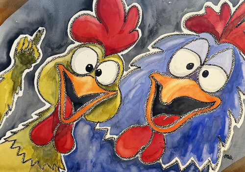 Apt by Myrjam De Keyser, Painting for Sale on Select