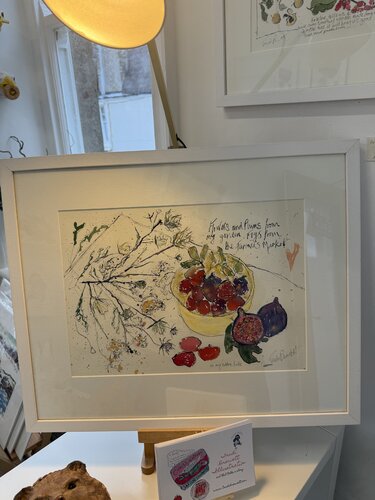 On My Kitchen Table by Trudi Drewett, Painting for Sale on Select