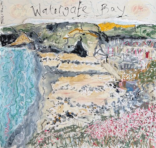 Watergate Bay by Trudi Drewett, Painting for Sale on Select