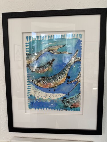 Cornish Pulchards by Trudi Drewett, Painting for Sale on Select