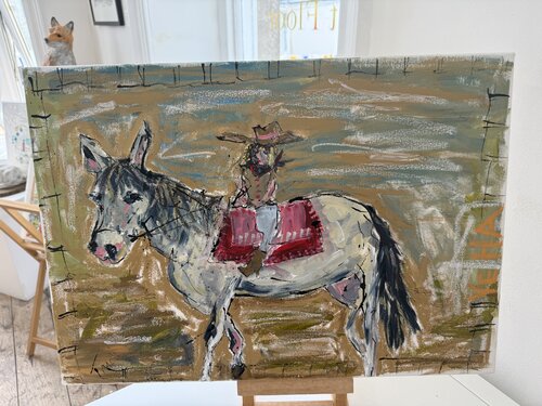 YeHa Spain by Trudi Drewett, Painting for Sale on Select