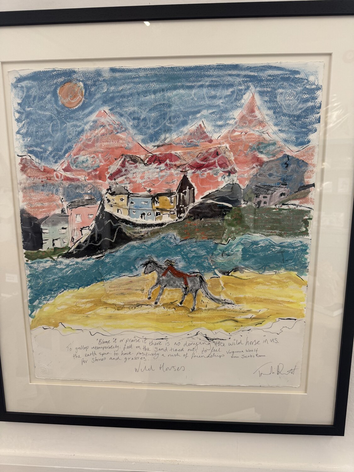 Wild Horses Trudi Drewett Original painting for sale