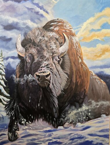 Watonca by Pierre-Yves Blasco, Painting for Sale on Select