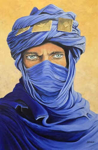Le regard du désert. von Pierre-Yves Blasco, Malerei kaufen auf Select