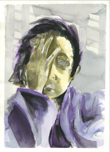 Sin valor. Lo intenta. No sirve. by Aurelia Feral, Painting for Sale on Select