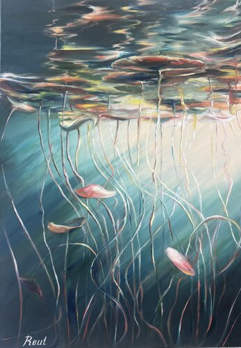 THROUGH THE LIGHT by Tatsiana Reut, Painting for Sale on Select