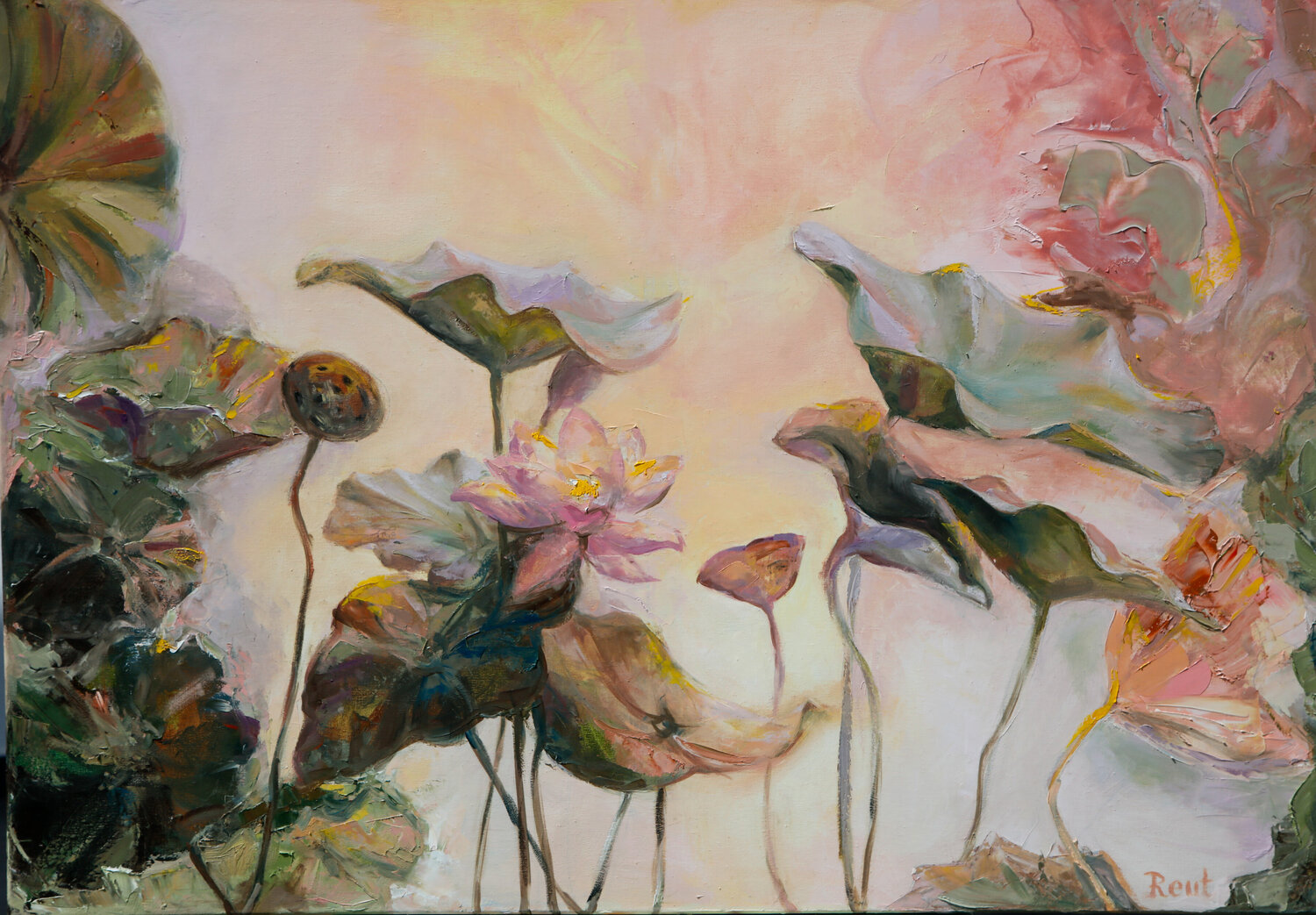 Passage of Time Tatsiana Reut Original painting for sale