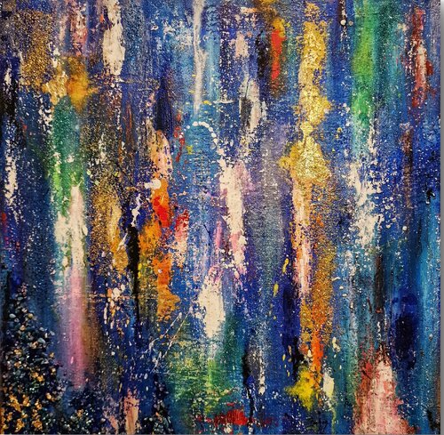 World in Color by Isabelle Bouhon, Painting for Sale on Select