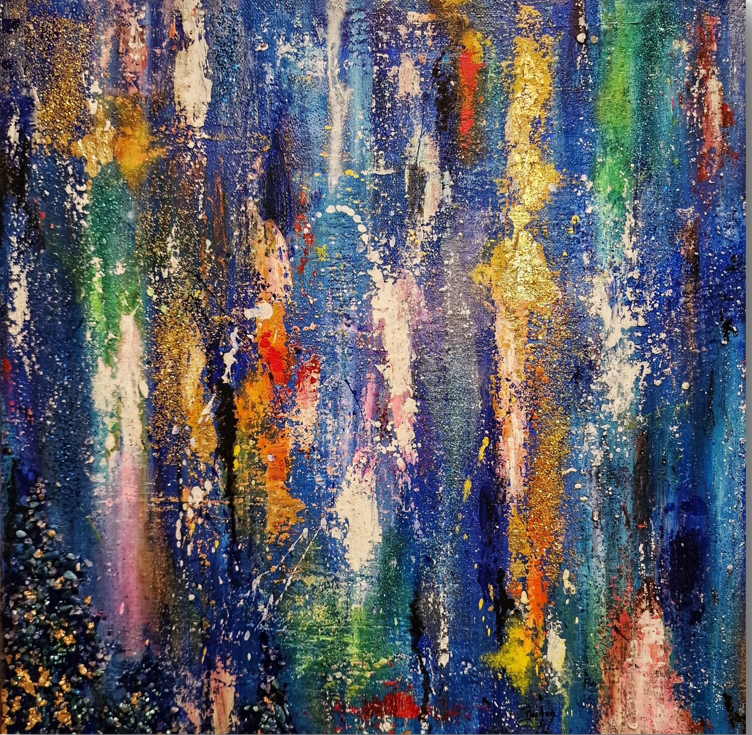 World in Color Isabelle Bouhon Original painting for sale