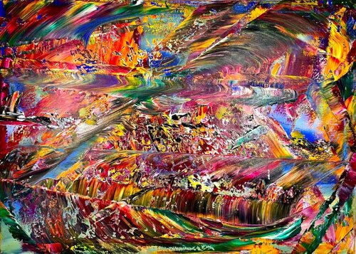 Jardin No. 21 by Mirko Nikolic, Painting for Sale on Select
