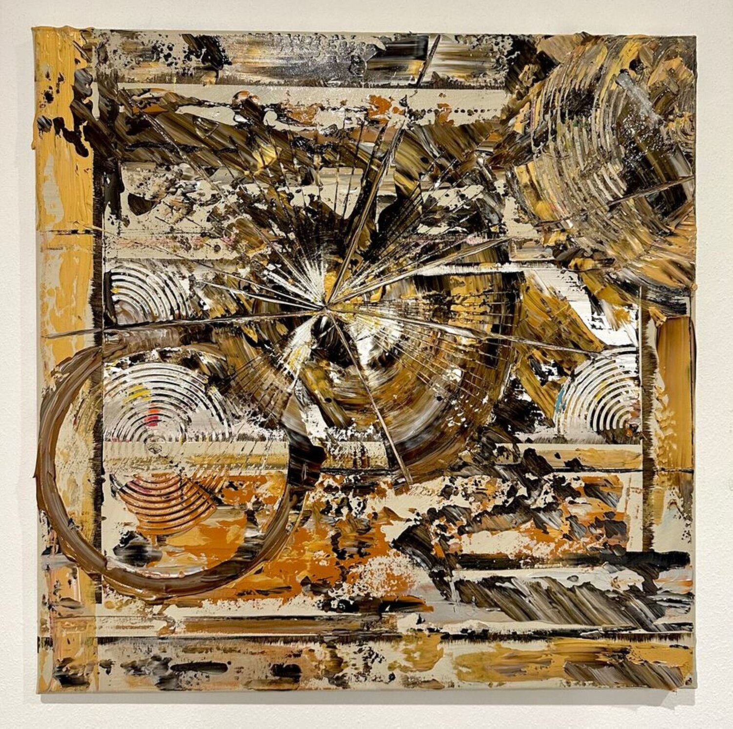 Der Goldene Kompass Mirko Nikolic Original painting for sale