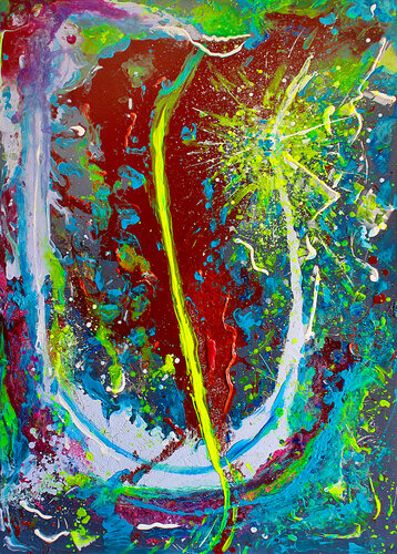 Resonance by Teo Sirio Sica, Painting for Sale on Select