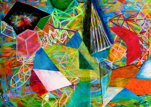 Circus by Teo Sirio Sica, Painting for Sale on Select