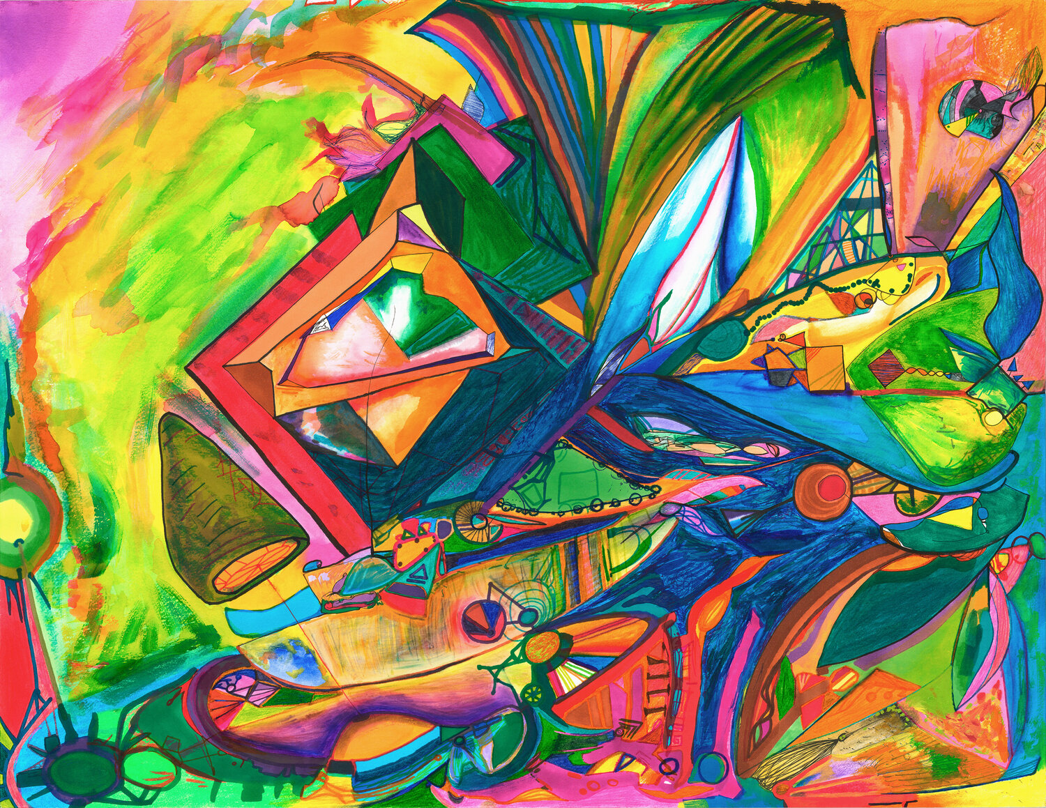 Freshen Things Up 1 Teo Sirio Sica Original painting for sale