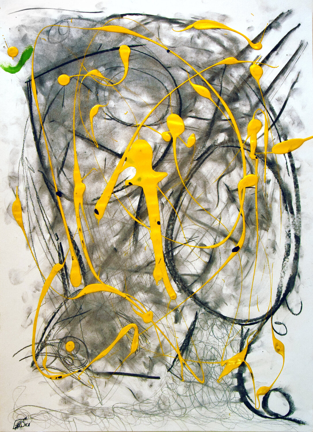 “ZEN STORM” (Collection) No.5 Teo Sirio Sica Original painting for sale